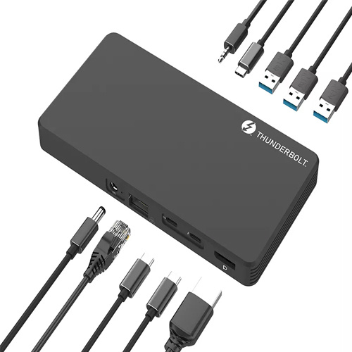 8K 9-in-1 Thunderbolt 3 Docking Docking Station