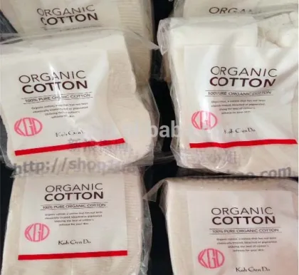 Muji japanese organic unbleadched cotton for ecig vaping