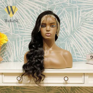 5x5 HD Lace Wig Natural Black Bodywave HD Lace Front Wig Pre Plucked 180% Density HD Lace Front Wigs Transparent