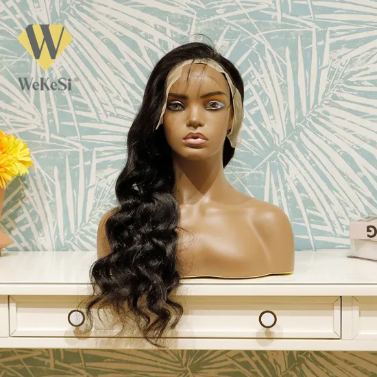 5x5 HD Lace Wig Natural Black Bodywave HD Lace Front Wig Pre Plucked 180% Density HD Lace Front Wigs Transparent