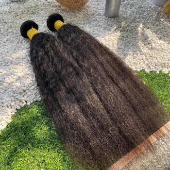 Fast Shipping 10A Grade Indian Human Hair Weave Extensions, Malaysian Virgin Cuticle Aligned Hair Bundles