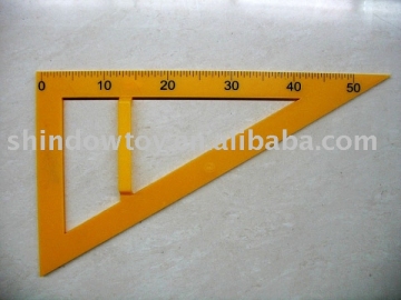 Wooden triangle / Measure triangles / Maths set / Triangular ruler