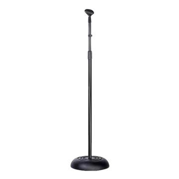 Stand de micro noir réglable OEM Studio - support de microphone professionnel détachable du cou d'oie