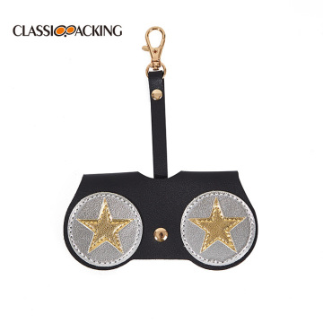 Portable Eyewear Packaging Boxes with Anti-Pressure Sunglasses Clip Protective Cover