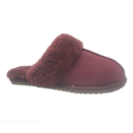new design comfortable sheepskin women house indoor slippers