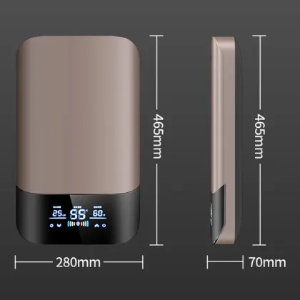 China 7KW Smart Induction Portable Tankless Electric Water Heater for Bathroom