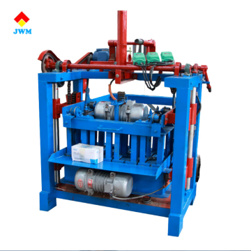 Small Scale Manual Concrete Block Brick Making Machine