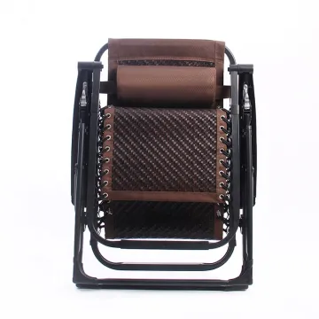 Adjustable Zero Gravity Recliner Lounge Chair with Pillow for Outdoor Use