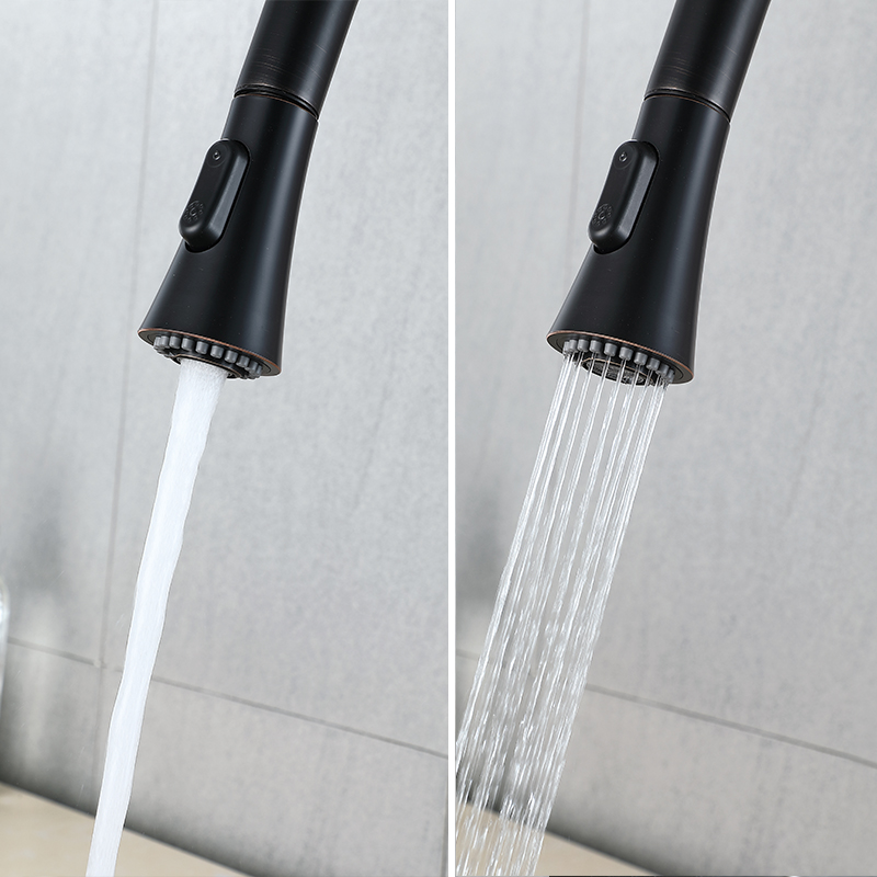 Schwarzer Küchenarmatur Smart Touchless Waschbecken Zapfhähne