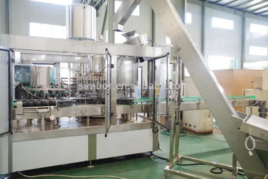 automatic glass bottle juice bottling capping machine