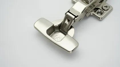 Ultra-thin door gap universal buffer hinge