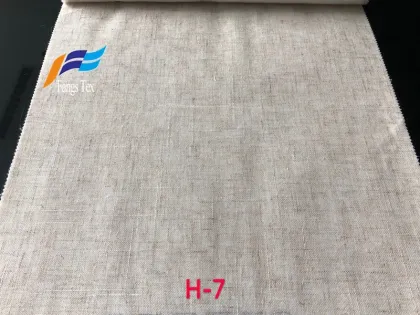 Wholesale Eco-friendly Linen Polyester Curtains Fabric