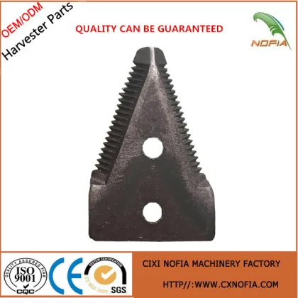 Cutter blade harvester spare parts for John deere