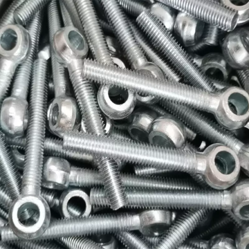 Class 4.8 M39 Carbon Steel Blue Zinc Plated Lifting Eye Bolt with Nut: DIN444 Specification