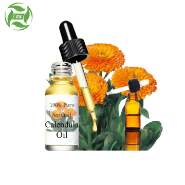 Pure natural extract of calendula oil massage oil