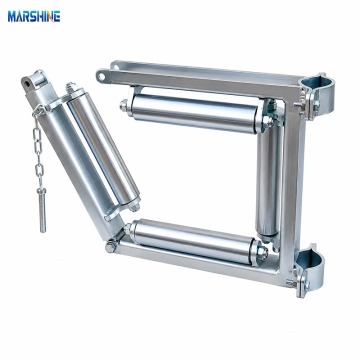 MAR-FR230 โครงเหล็กชุบสังกะสีลูกกลิ้งนำทางสายเคเบิลสี่มัด