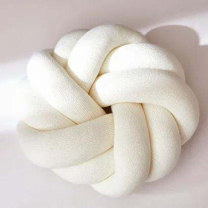 Knot Pillow: Decorative Cushion for Sofa and Home Decor
