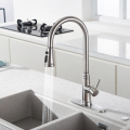 Satinless Steel Nickel Dual Function Kitchen Faucet