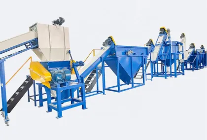 Waste Plastic HDPE Recycling Machine / PP PE Bottle Recycle Washing Line