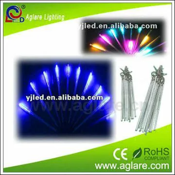 DC12V colorful RGB shooting star LED Christmas lights