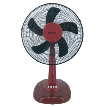 12-Inch to 16-Inch Ventilated Bedroom Desk Fan - Portable 35W Electric Fan