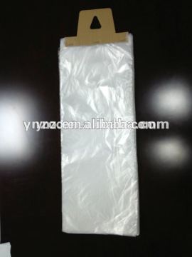 custom made logo printed plastic newspaper with cardboard hearder