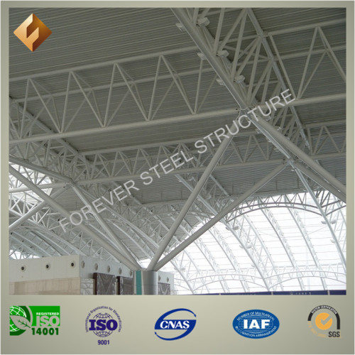 Prefabricated Large Span Pipe Truss Roof