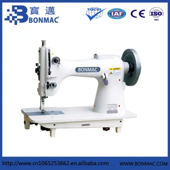 GSC1800 leather heavy duty lockstitch Sewing Machine Of Extremely Thick Material with Upper & Lower Complex Feeding