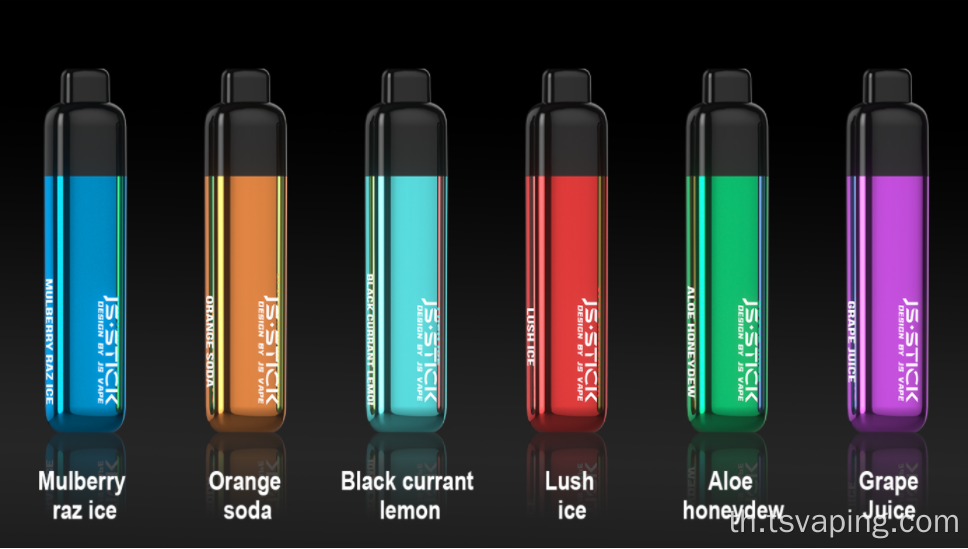 ผลิตภัณฑ์ LED POD 5000puffs Vape Pen Rechargeable