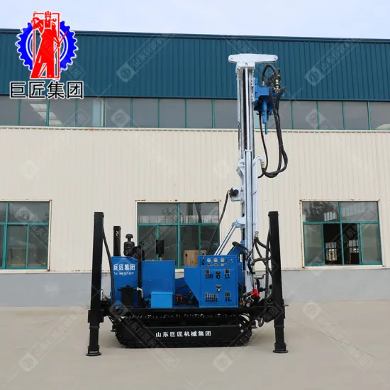 Crawler type hydraulic screw well construction equipment