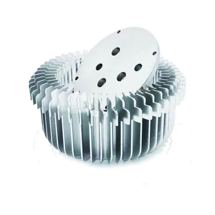 Aluminium extruded heat sink profile LED light radiator