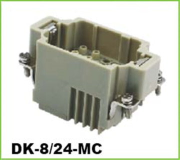 24 Pin He Screw Heavy Duty Connector