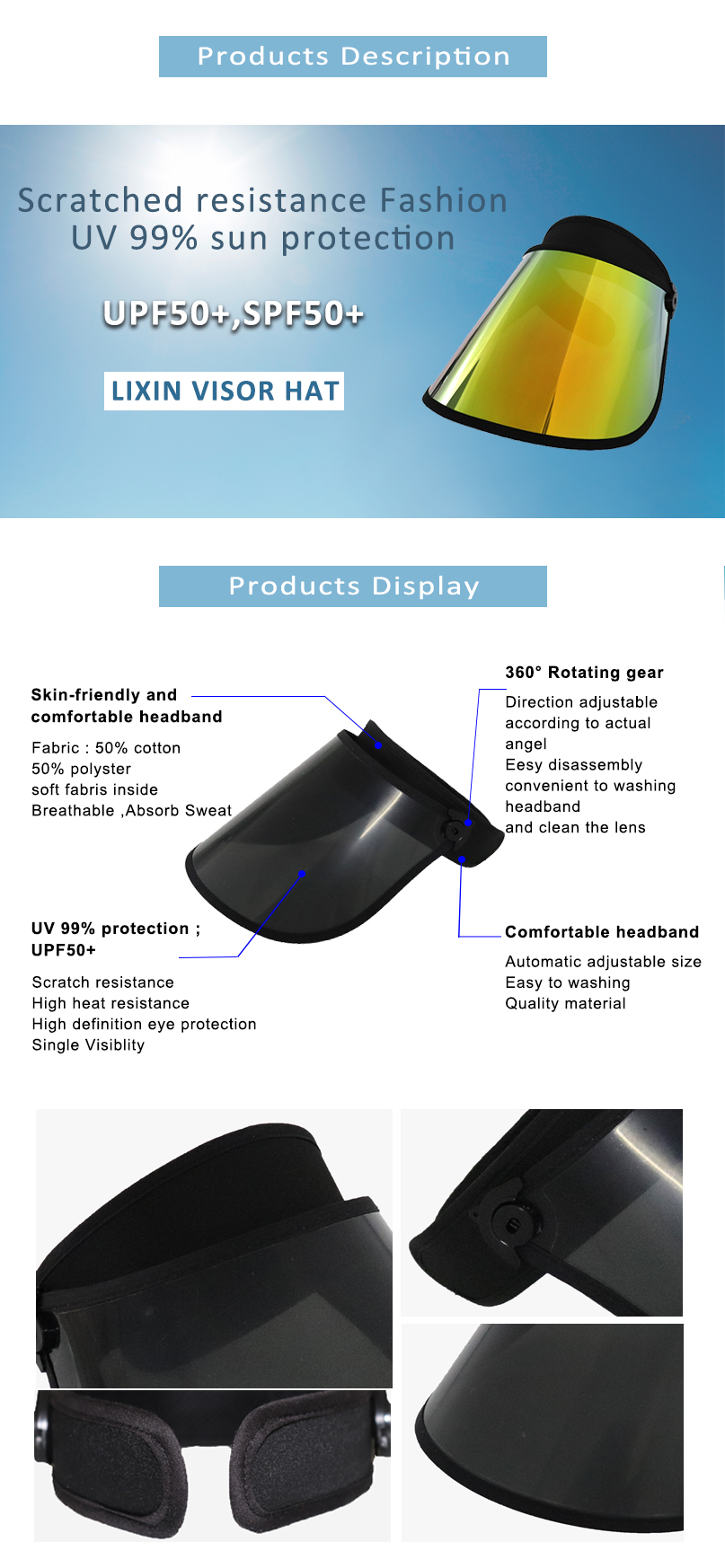 Black Transparent Face Shield Protective Hat Supplier Wholesale
