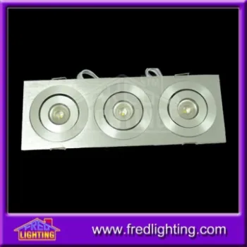 Cree3W 3pcs 9W LED Ceiling Light