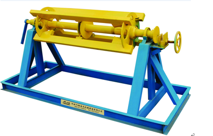 Steel metal sheet rolling machine