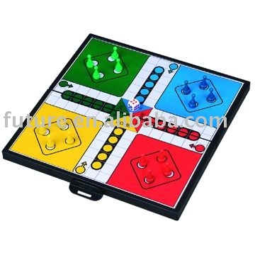 magnetic ludo set,magnetic game, travel game,table game,game,chess,solitaire,ludo,tic-tac-toe,snake &amp; ladders,ludo