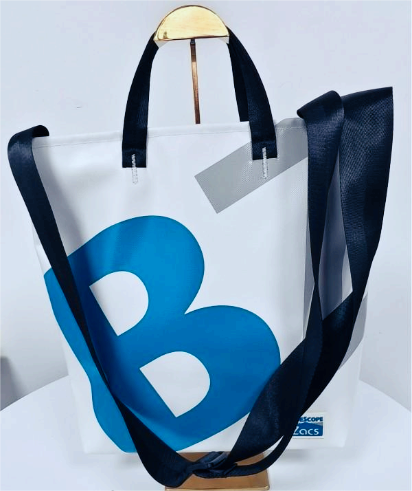 Customizable letter waterproof PVC handbag
