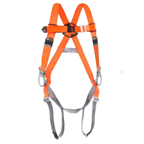 100% Polyester full body harness with lanyard