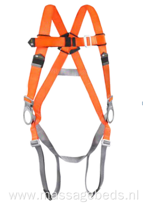 100% Polyester full body harness with lanyard