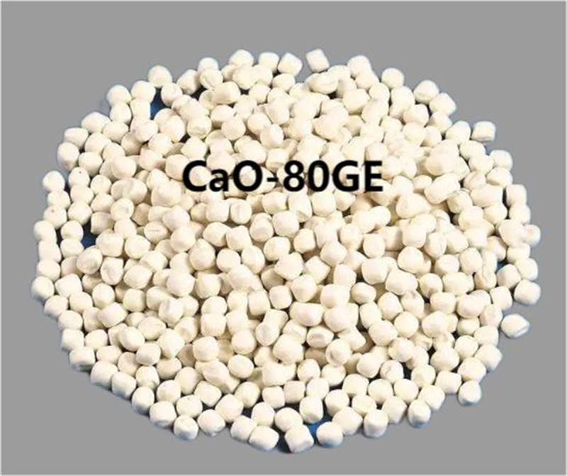 Hygroscopic agent CaO-80GE