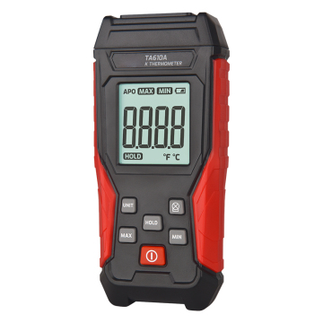 Termometer digital K-jenis mudah alih dengan logger data, probe thermocouple