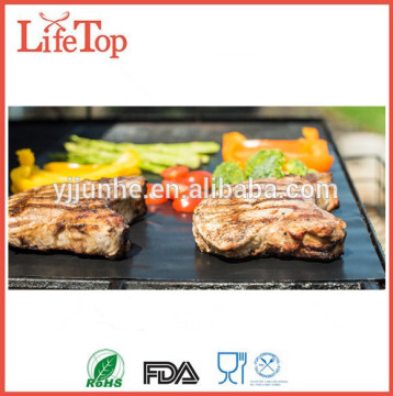 15.75 x 13" - (Set of 3) FDA LFGB Approved Non-stick BBQ Grill Mat