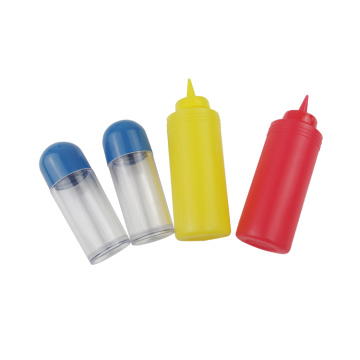 Ensemble de condiments de table de pique-nique barbecue 6pcs