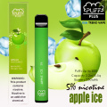 Puff más Vapor desechable de hielo de manzana