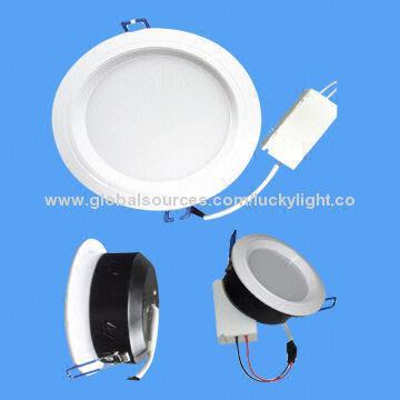 White LED Downlight, 5W, 90mm Cutout, with CE and RoHS Marks