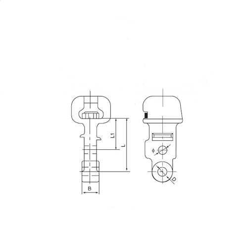 Hardware Accessories Socket Clevis