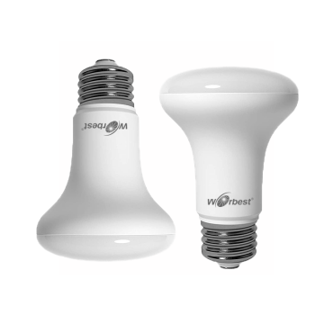 Worbest Dimmable BR20 LED Bulb - 2700K-5000K CCT, 25000 Hours Lifetime, 3 Year Warranty