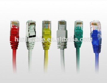 copper clad aluminum Cat6 network patch cord