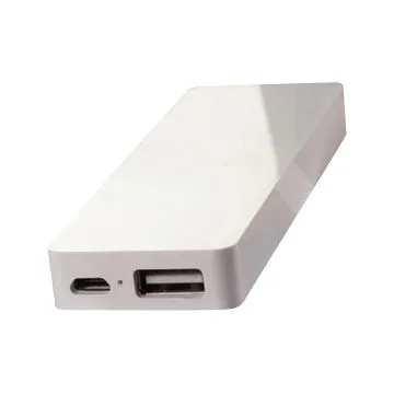 Super slim 3,000mAh output 1A portable cellphone power bank