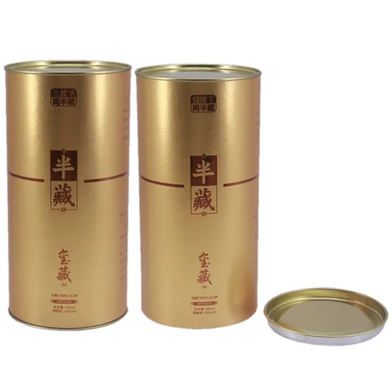 Custom Cardboard Round Wine Box Packaging